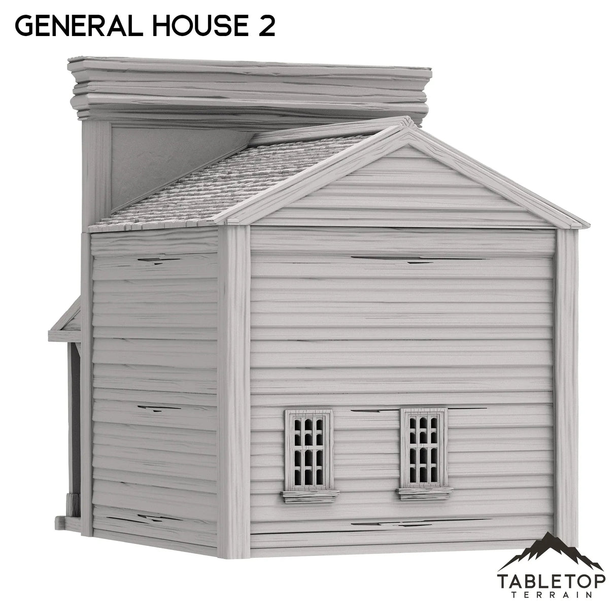 Tabletop Terrain Building Western General House 2 - Old Wild Western Rush