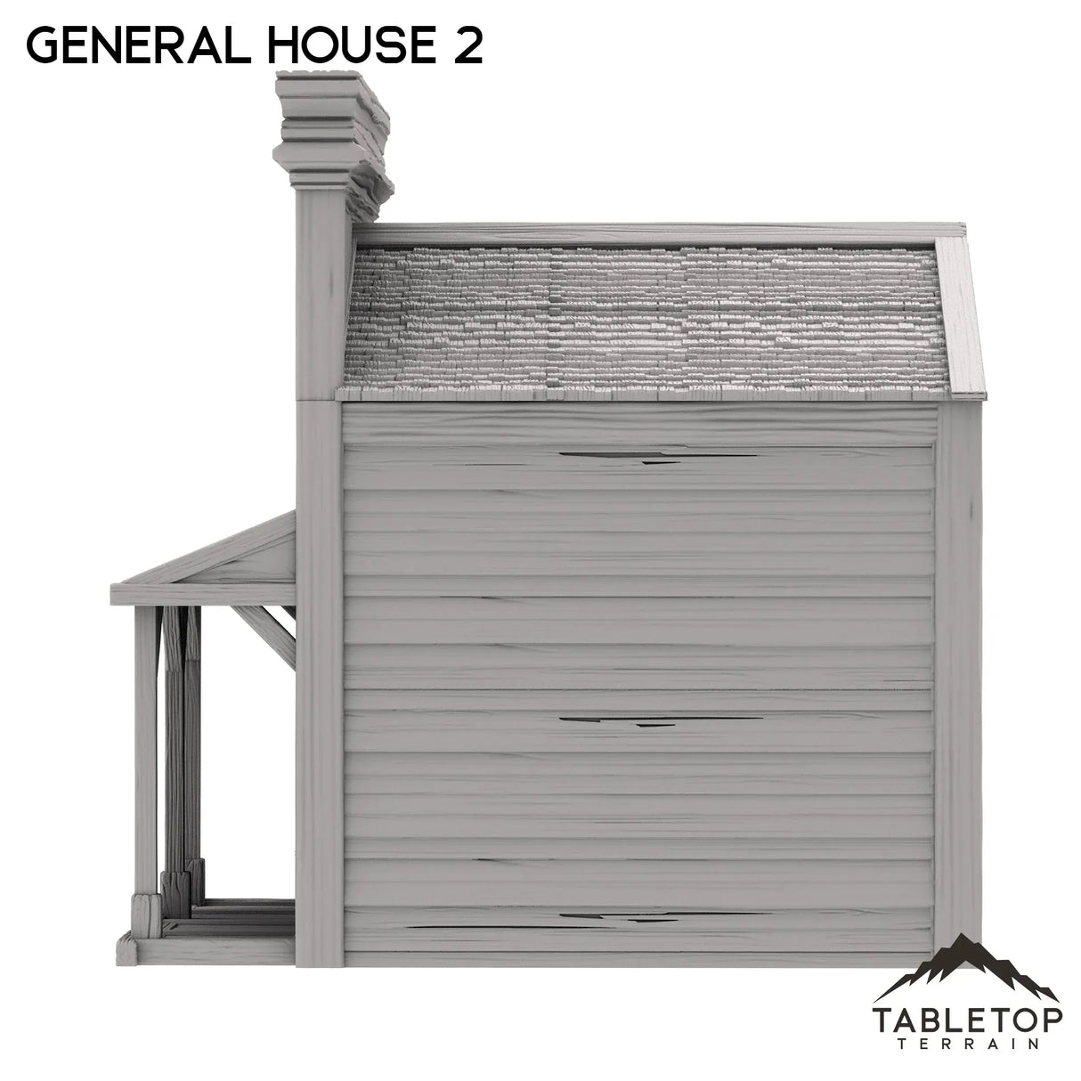 Tabletop Terrain Building Western General House 2 - Old Wild Western Rush