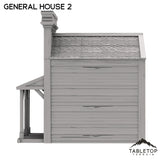 Tabletop Terrain Building Western General House 2 - Old Wild Western Rush