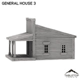 Tabletop Terrain Building Western General House 3 - Old Wild Western Rush