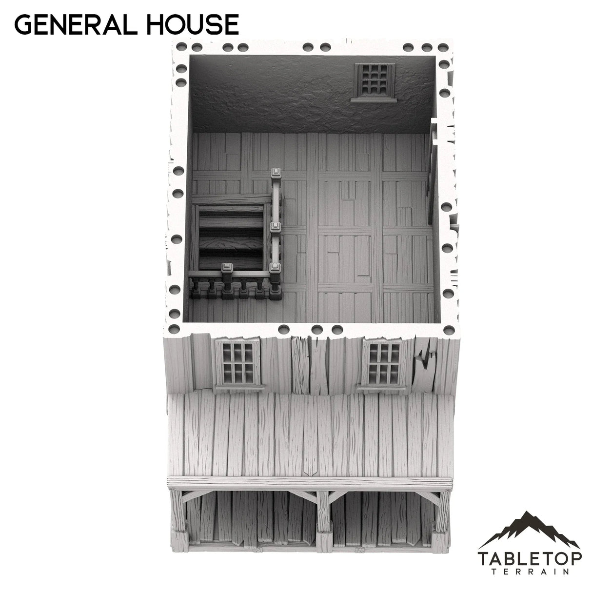 Tabletop Terrain Building Western General House - Old Wild Western Rush