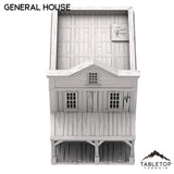 Tabletop Terrain Building Western General House - Old Wild Western Rush