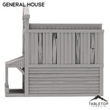 Tabletop Terrain Building Western General House - Old Wild Western Rush