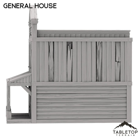 Tabletop Terrain Building Western General House - Old Wild Western Rush