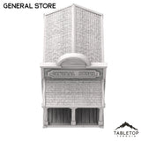 Tabletop Terrain Building Western General Store - Old Wild Western Rush