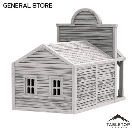 Tabletop Terrain Building Western General Store - Old Wild Western Rush