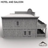 Tabletop Terrain Building Western Hotel and Saloon