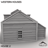 Tabletop Terrain Building Western Houses