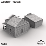 Tabletop Terrain Building Western Houses