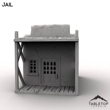Tabletop Terrain Building Western Jail
