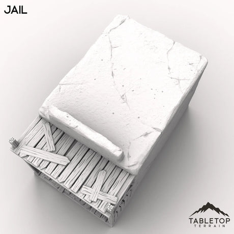 Tabletop Terrain Building Western Jail