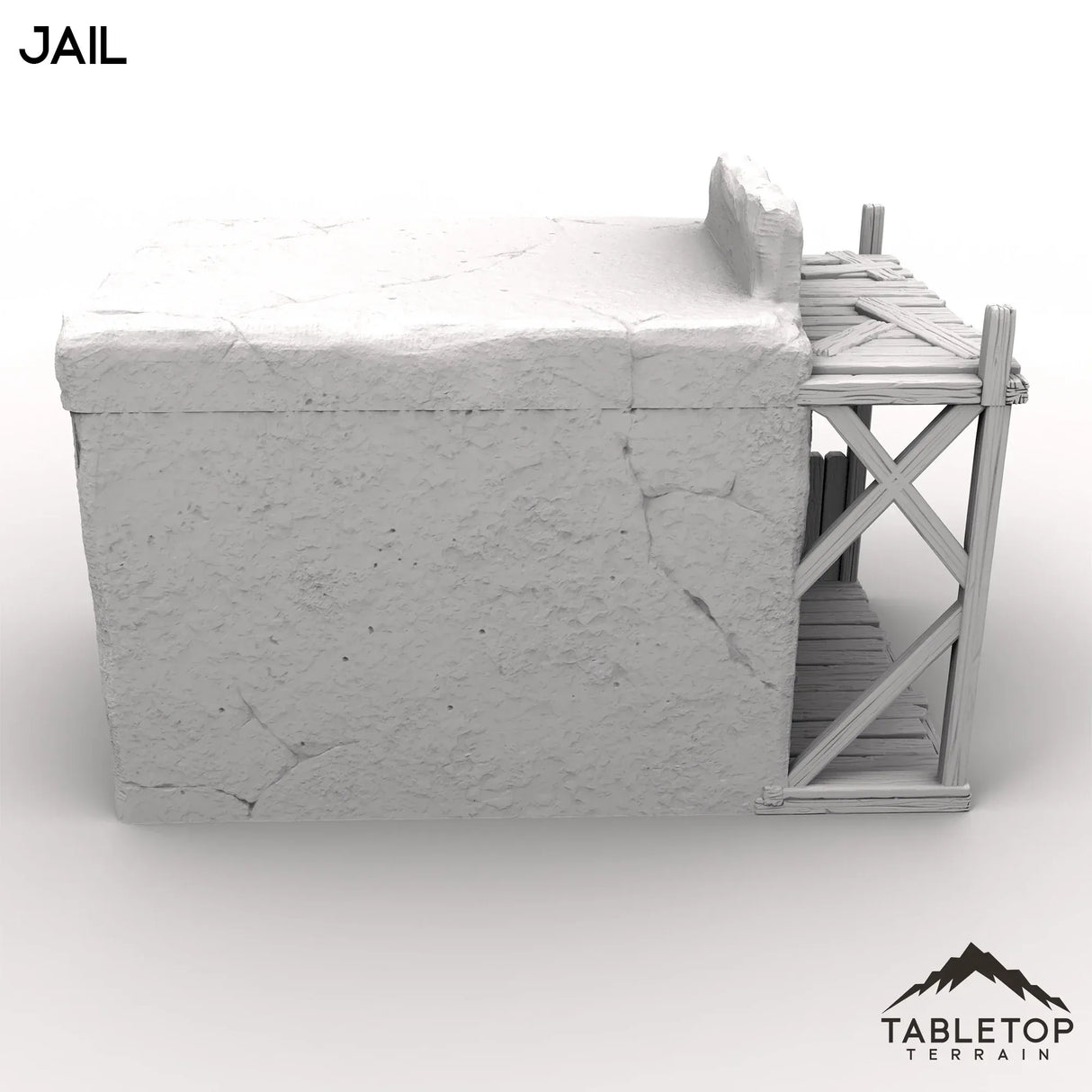 Tabletop Terrain Building Western Jail