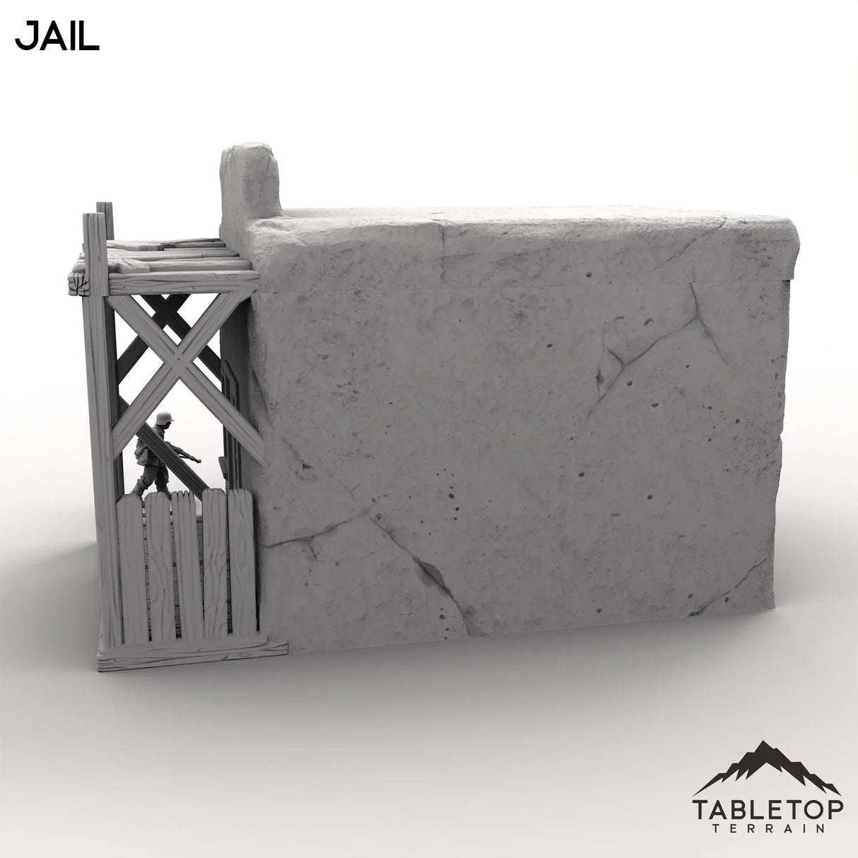 Tabletop Terrain Building Western Jail