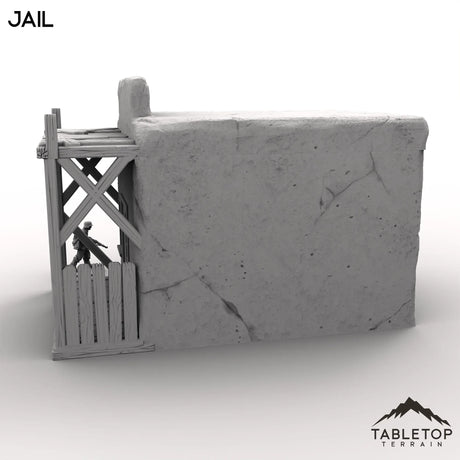 Tabletop Terrain Building Western Jail