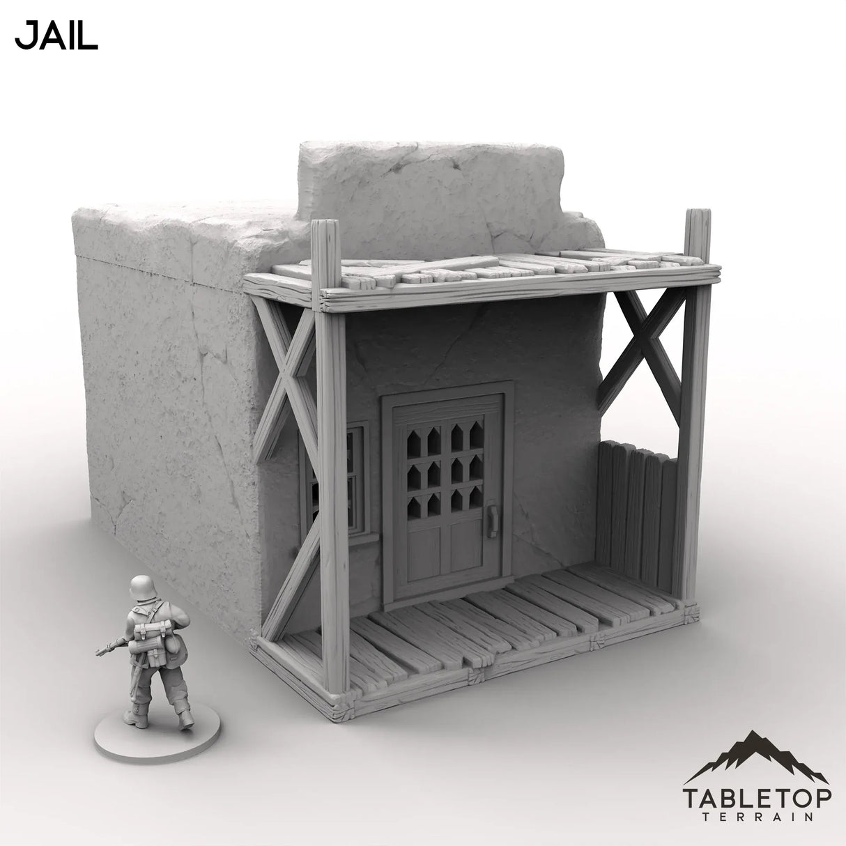 Tabletop Terrain Building Western Jail