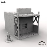Tabletop Terrain Building Western Jail
