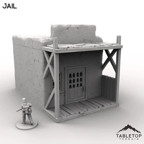 Tabletop Terrain Building Western Jail