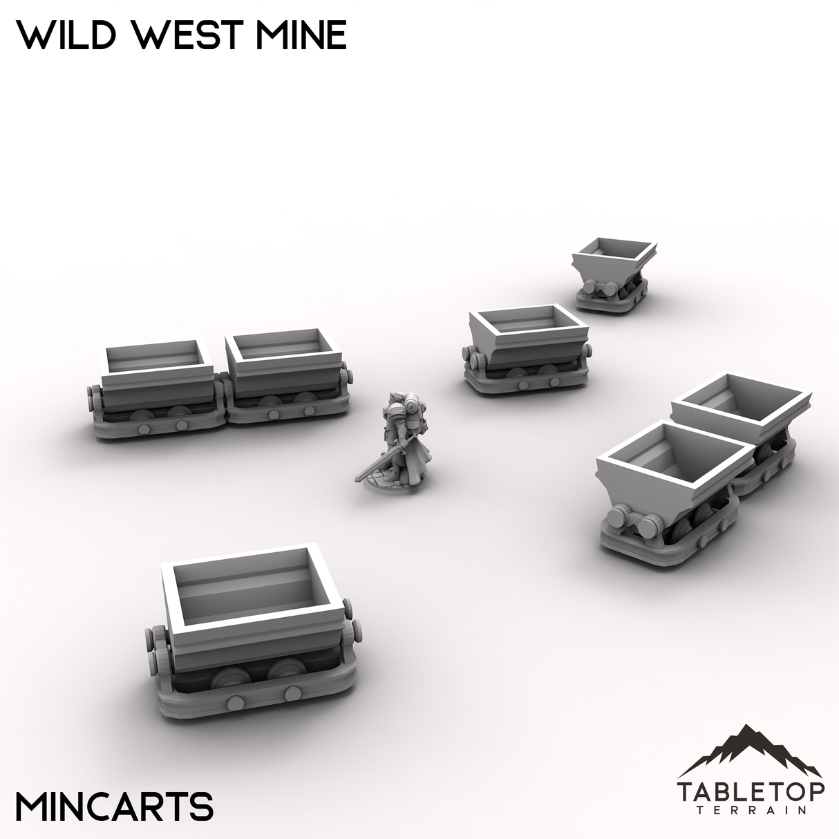 Tabletop Terrain Building Wild West Mine