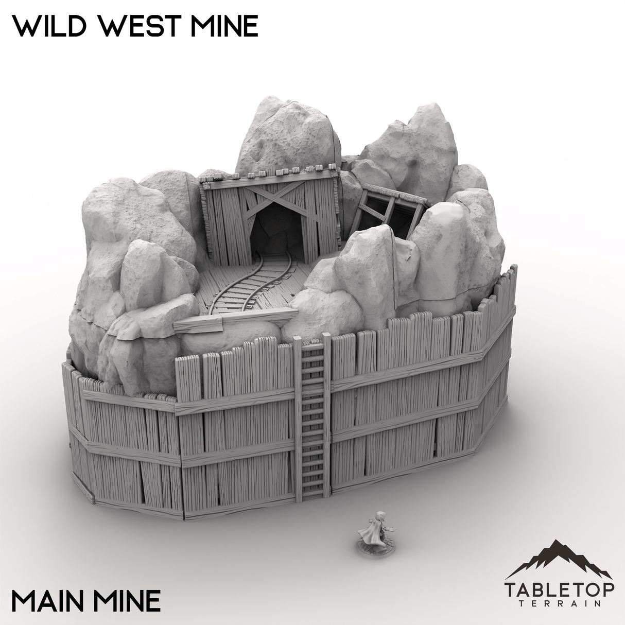 Tabletop Terrain Building Wild West Mine