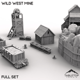 Tabletop Terrain Building Wild West Mine