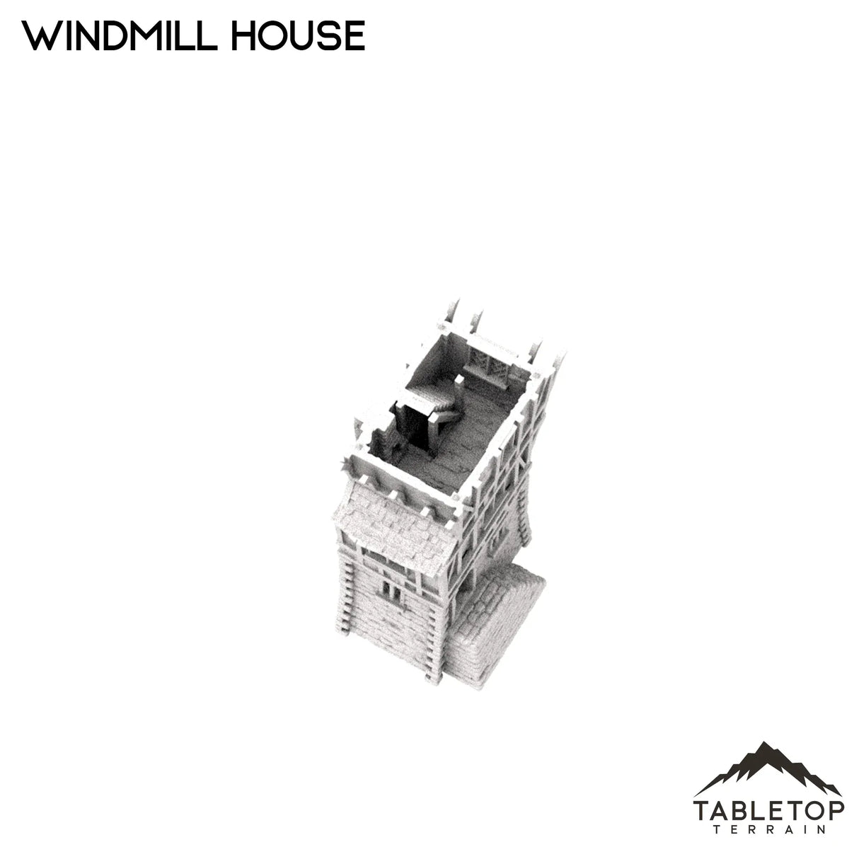 Tabletop Terrain Building Windmill House