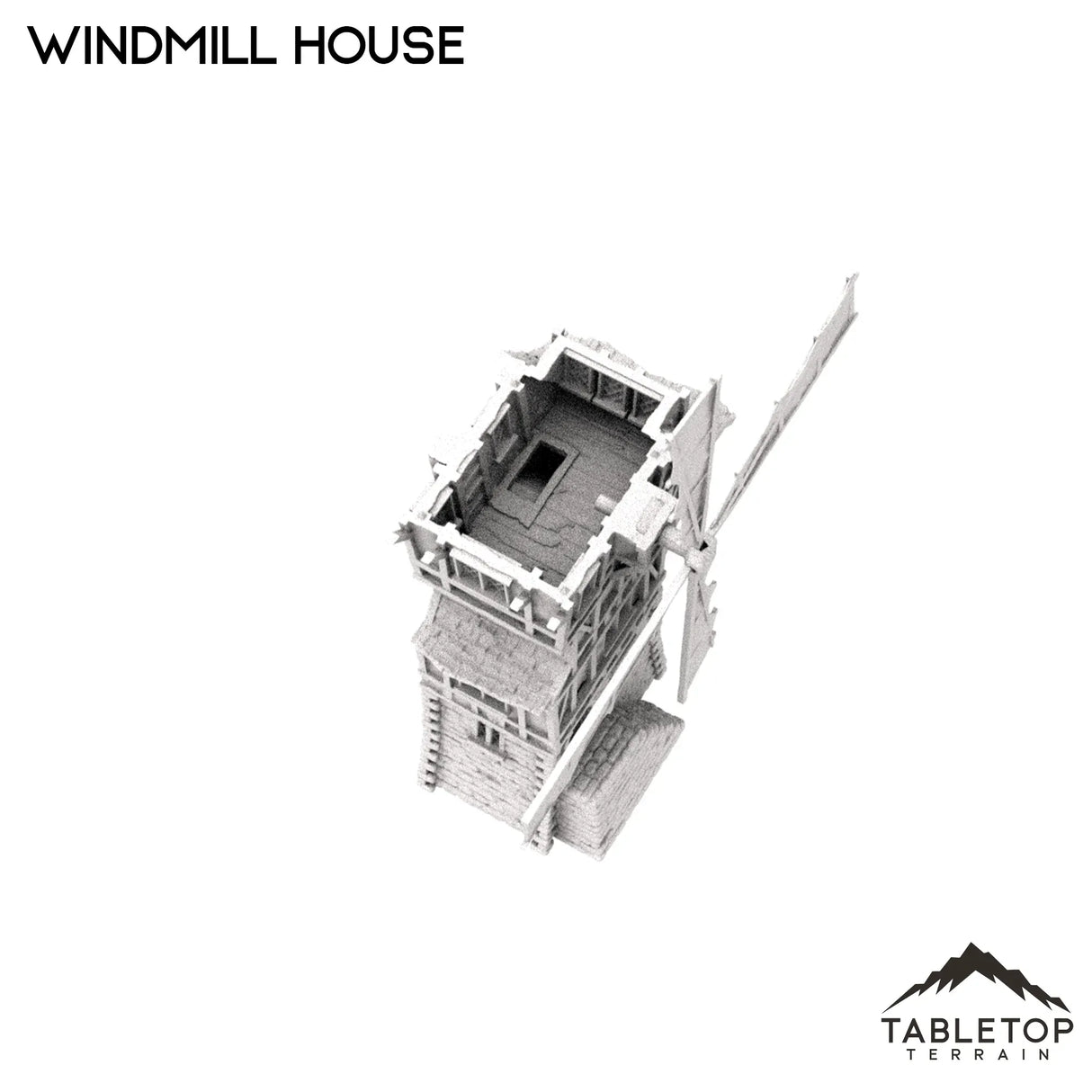 Tabletop Terrain Building Windmill House
