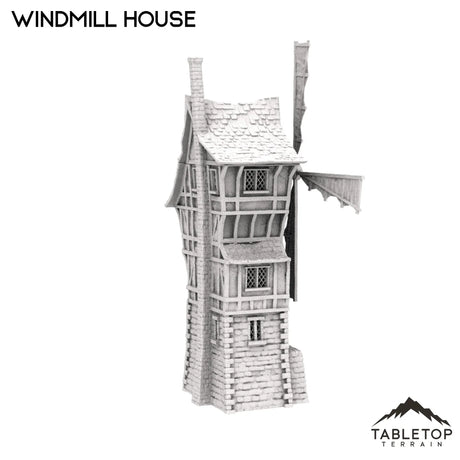 Tabletop Terrain Building Windmill House