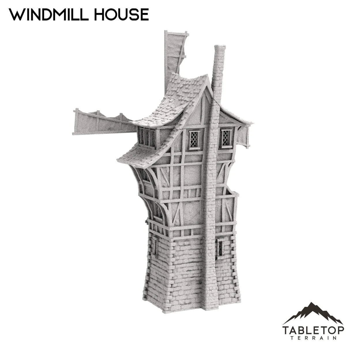 Tabletop Terrain Building Windmill House