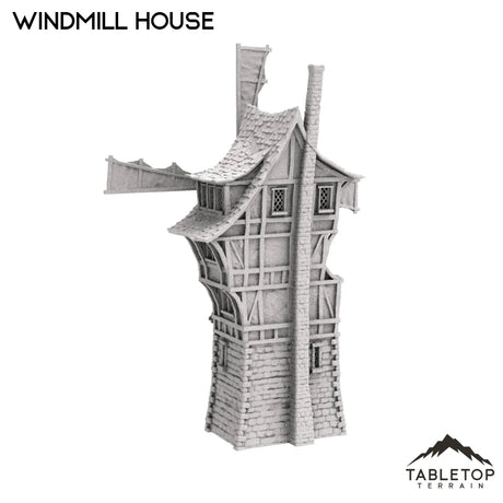 Tabletop Terrain Building Windmill House