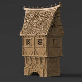 Tabletop Terrain Building Winterdale Bridge Cottage - Fantasy Building