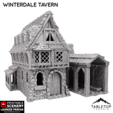 Tabletop Terrain Building Winterdale Tavern - Fantasy Building