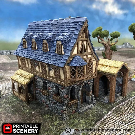 Tabletop Terrain Building Winterdale Tavern - Fantasy Building