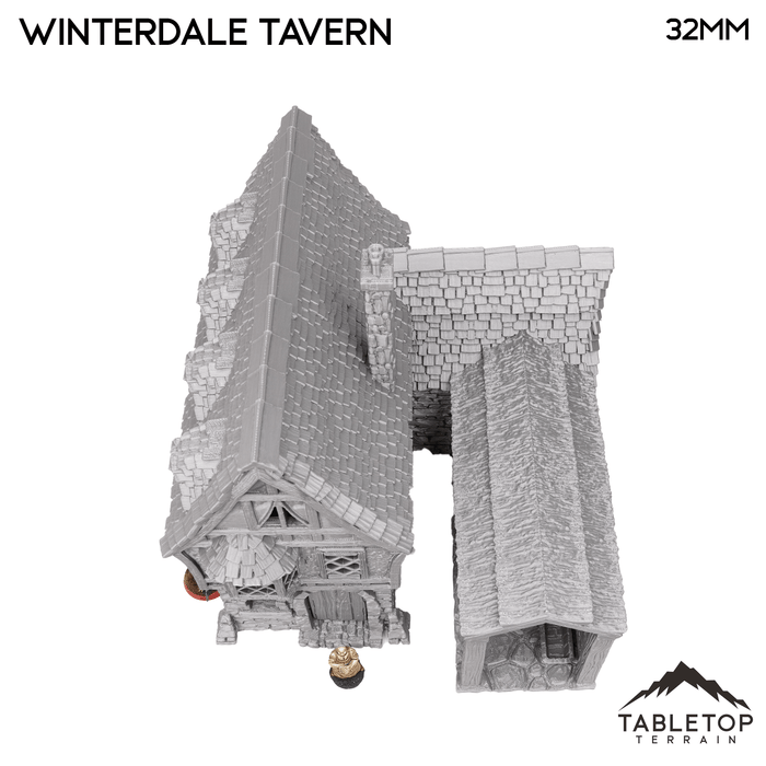 Tabletop Terrain Building Winterdale Tavern - Fantasy Building