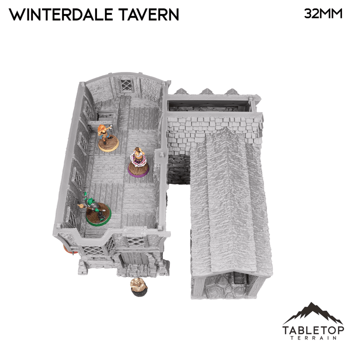 Tabletop Terrain Building Winterdale Tavern - Fantasy Building