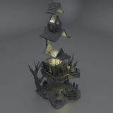 Tabletop Terrain Building Witch Hut