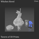 Tabletop Terrain Building Witch's Hovel - Fantasy Building