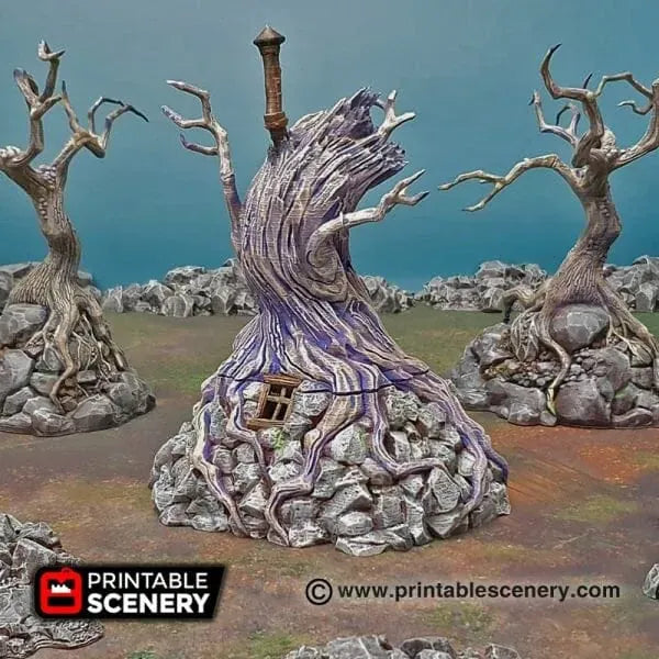 Tabletop Terrain Building Witch's Hovel - Fantasy Building