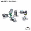 Tabletop Terrain Building With Hexes / NextGen Color Mecha City Wantrell Buildings