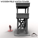 Tabletop Terrain Building Wooden Field Watch Tower