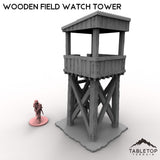 Tabletop Terrain Building Wooden Field Watch Tower