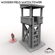 Tabletop Terrain Building Wooden Field Watch Tower
