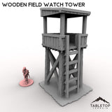 Tabletop Terrain Building Wooden Field Watch Tower
