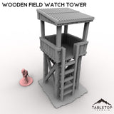 Tabletop Terrain Building Wooden Field Watch Tower