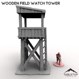 Tabletop Terrain Building Wooden Field Watch Tower