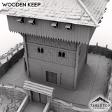 Tabletop Terrain Building Wooden Keep