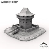 Tabletop Terrain Building Wooden Keep
