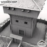 Tabletop Terrain Building Wooden Keep