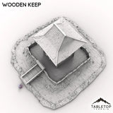 Tabletop Terrain Building Wooden Keep
