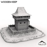 Tabletop Terrain Building Wooden Keep