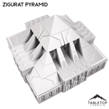 Tabletop Terrain Building Zigurat Pyramid - Krotone, Sorcerer's Planet